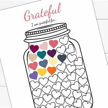 Gratitude Jar Meets Journal – blending live gratitude with writing practice