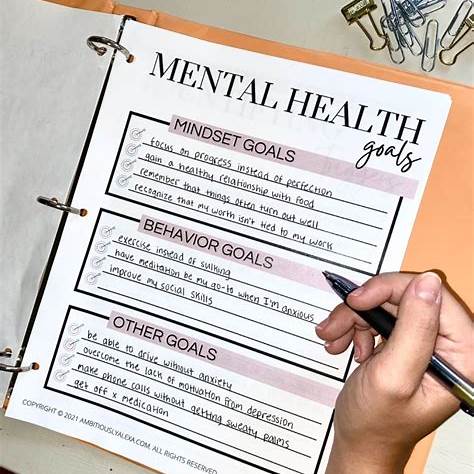 Mental Health Toolbox Journal – Track Coping Tools and Their Effectiveness