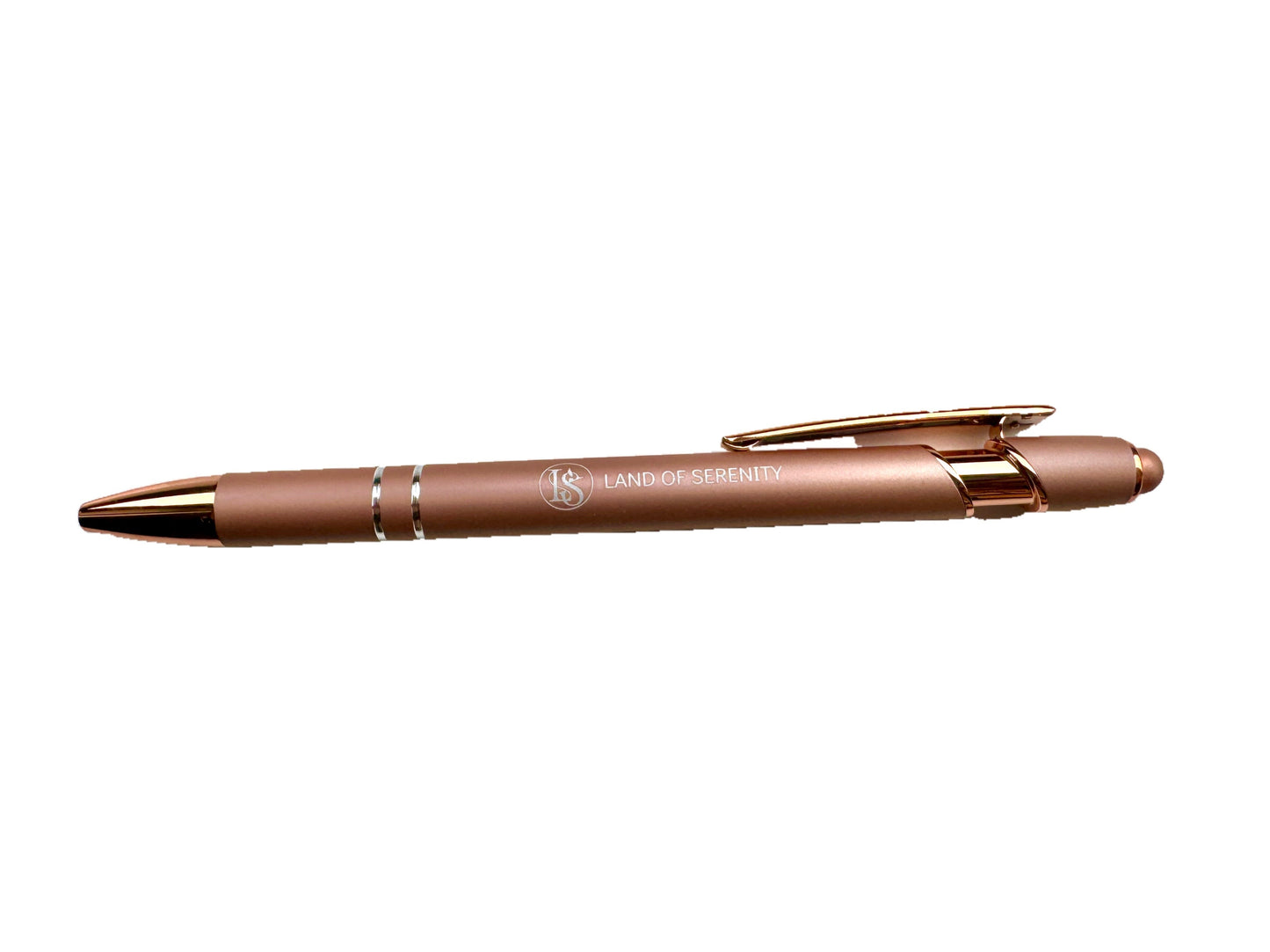 Rose Gold luxury Land of Serenity Pen
