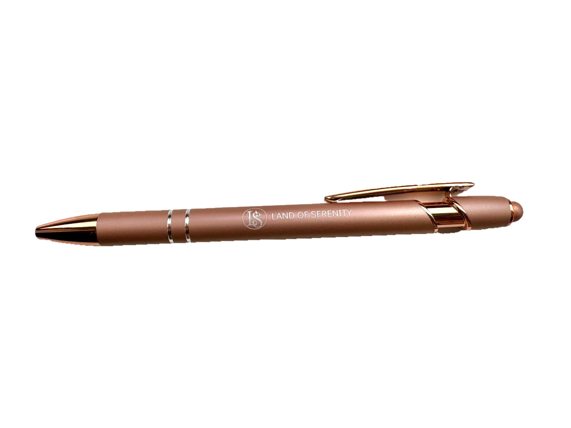Rose Gold luxury Land of Serenity Pen