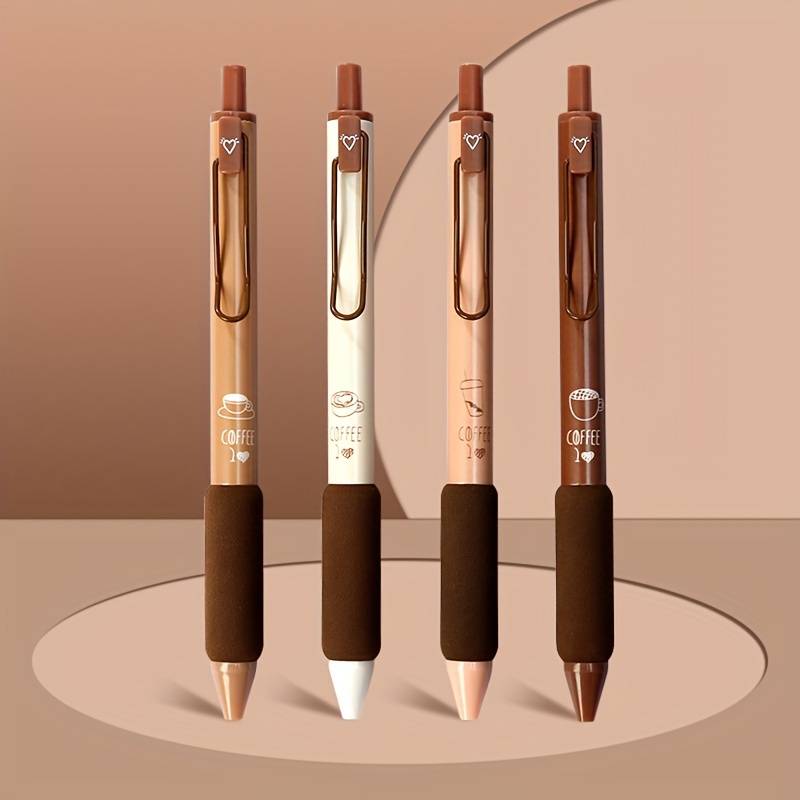 Set of coffee design pens