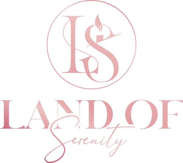 Land of Serenity Logo Pink